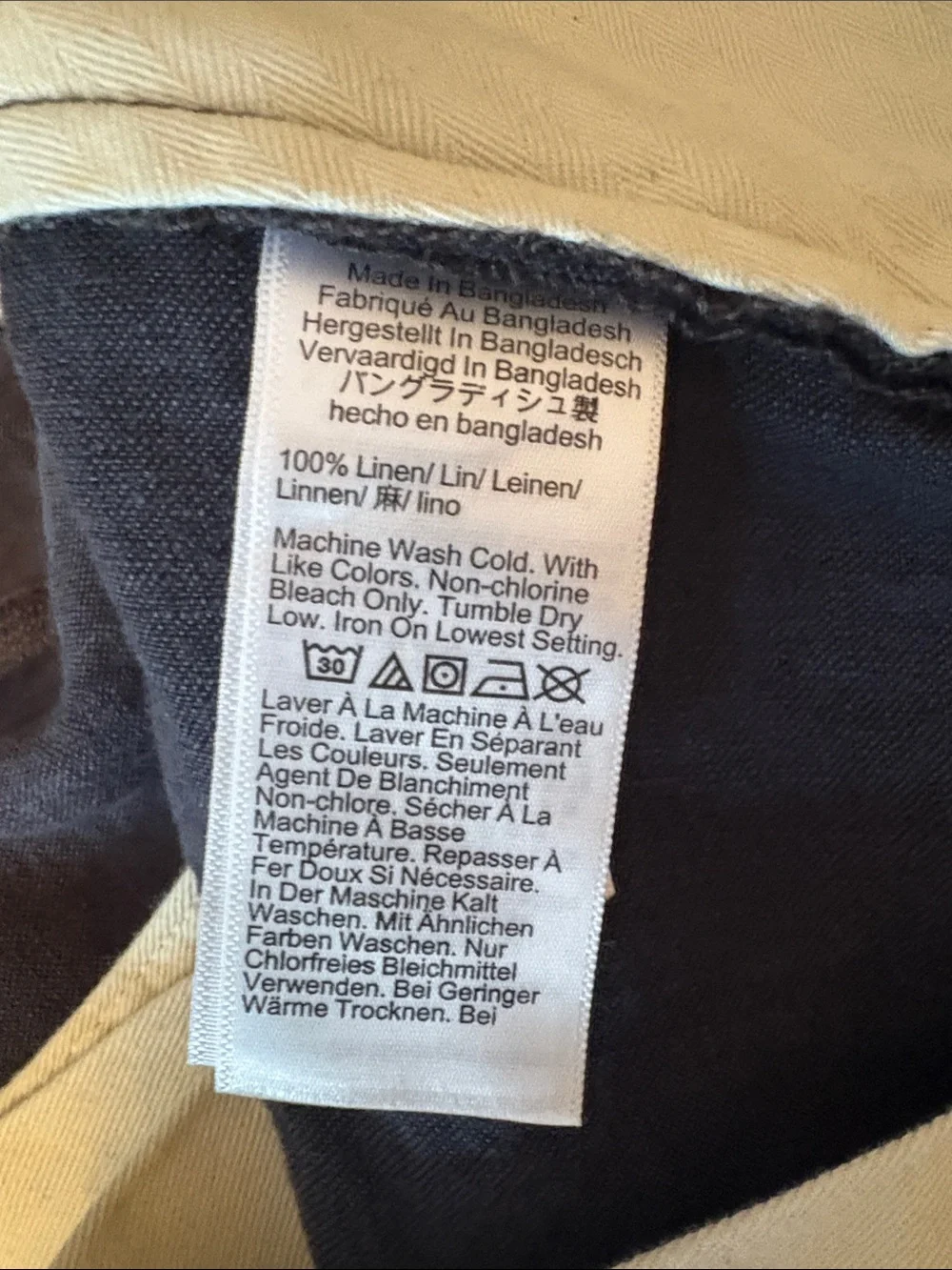 J. Crew Navy Chinos - Straight Leg Casual Pants